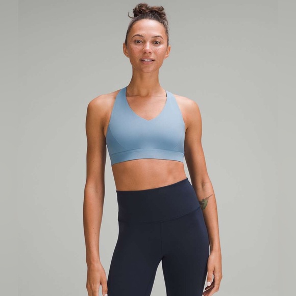 NEW Lululemon envital bra utility blue - Picture 1 of 8